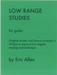 Low Range Studies (Guitar)