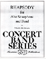Rhapsody For Alto Saxophone & Band