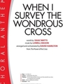 When I Survey the Wondrous Cross