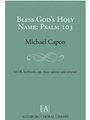 Bless God's Holy Name - Psalm 103