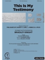 This is My Testimony
