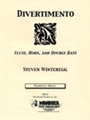 Divertimento for Flute, Horn and Double Bass