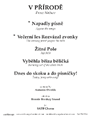 V Prirode: Napadly Pisne and Vecerni les Rozvazal zvonky