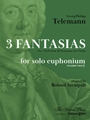 3 Fantasias no. 7, 8, 9 from 12 Fantasias for violin