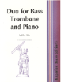 Duo For Bass Trombone & Piano