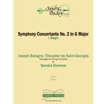 Symphony Concertante No 2, Op 13 in G: 1st movement Allegro