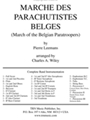 Marche Des Parachutistes Belges (March Of The Belgian Parachutists)