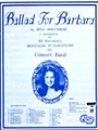 Ballad For Barbara