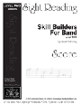 Sight Reading Skill Builders  Book 2