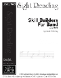 Sight Reading Skill Builders  Book 2