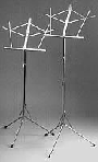 Music Stand--Wire  Belmonte - 2-section - Nickel