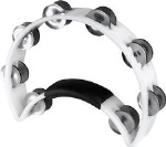 Instrument--tambourine - Rhythm Tech - White Color - Standard