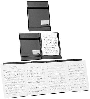 Music Stand Folder--Fourscore - Tri-fold - Black w/ Clear Pocket