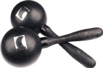 Maracas--true Colors Large - Black Color - Fiber