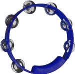 Tambourine--true Colors  Blue - Blue - 8"