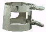 Ligature--b-flat Clar  Bonade Inverted - 2-screw - Nickel-plated