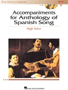 Anthology Of Spanish Song by Various - Walters and Di Palma - for Accompaniment CD (High Voice - CD)