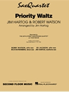 Priority Waltz by Hartog and Watson - Hartog J - for Sax Quartet