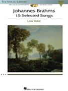15 Selected Songs by Brahms Johannes for Low Voice and Piano (W/cd)