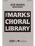 Ave Maria by Bruckner Anton for SATB