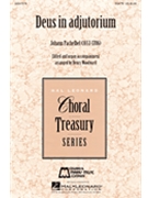Deus In Adjutorium by Pachelbel Johann - Woodward Henry - for SSATB