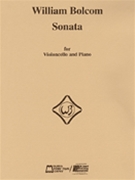 Sonata by Bolcom WIlliam for Cello and Piano