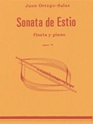 Sonata de Estio op. 71 by Orrego-Salas Juan for