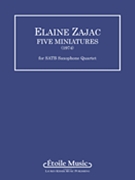 5 Miniatures by Elaine Zajac for Score and Parts