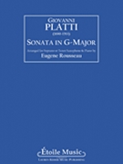 Sonata In G Major by Platti Giovanni Benedetto - Rousseau Eugene - for Bb Saxophone and Piano