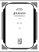 Journeys for Three Celli by Walker Gwyneth for Full Score