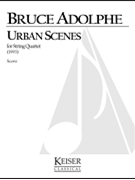 Urban Scenes by Adolphe Bruce for Full Score
