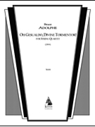 Oh Gesualdo Divine Tormentor! by Adolphe Bruce for Full Score