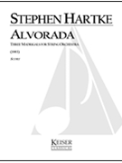 Alvorada by Hartke Stephen for Full Score