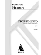 Divertimento for Tuba and Eight Instruments by Heiden Bernhard for Full Score
