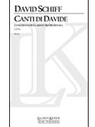 Canti Di Davide by Schiff David for Full Score