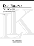 Sunscapes (Piano Reduction) by Freund Don for Full Score