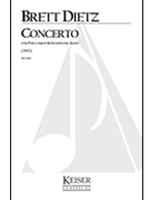 Concerto for Percussion and Symphonic Band by Dietz Brett William for Score