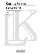 Concerto for Piano and Orchestra by Silver Sheila for Full Score