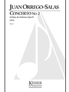 Piano Concerto No. 2 Op. 93 by Orrego-Salas Juan for Full Score
