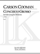 Concerto Grosso by Cooman Carson for Full Score