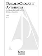 Antiphonies by Crockett Donald for Full Score
