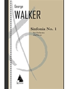 Sinfonia No. 1 by Walker George for Full Score