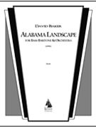 Alabama Landscape by Baker David for Full Score