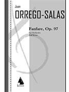 Fanfare for Large Orchestra Op. 97 by Orrego-Salas Juan for