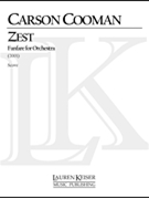 Zest: Fanfare for Orchestra by Cooman Carson for Full Score