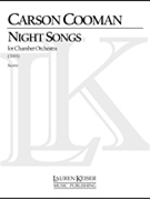 Night Songs by Cooman Carson for Full Score