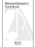 Vox in Rama by Crockett Donald for Full Score