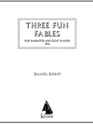 Three Fun Fables by Dorff Daniel for Full Score