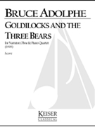 Goldilocks and the Three Bears by Adolphe Bruce for Full Score