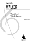Woodland Wind Quintet by Walker Gwyneth for Score and Parts